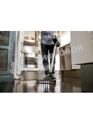 Пылесос вертикальный Karcher VC 6 Cordless ourFamily Car черный/белый, питание от аккумулятора, 250 Вт, уборка сухая, пылесборник 0.8 л, работа от АКБ max 50 мин