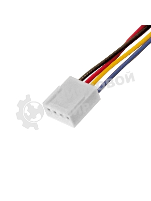 Вентилятор для корпуса ExeGate E12025H4P-PWM черный, 120 мм, 1500 об/мин, 24 дБ, 4 pin