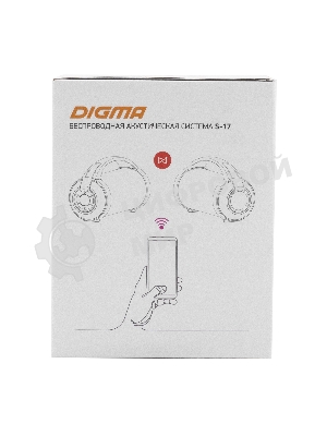 Колонка портативная Digma S-17 черный 8.5W 1.0 BT/3.5Jack/USB 10м 1500mAh