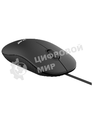 Мышь проводная Acer OMW122 черный, 1200 dpi, USB, кнопки - 3