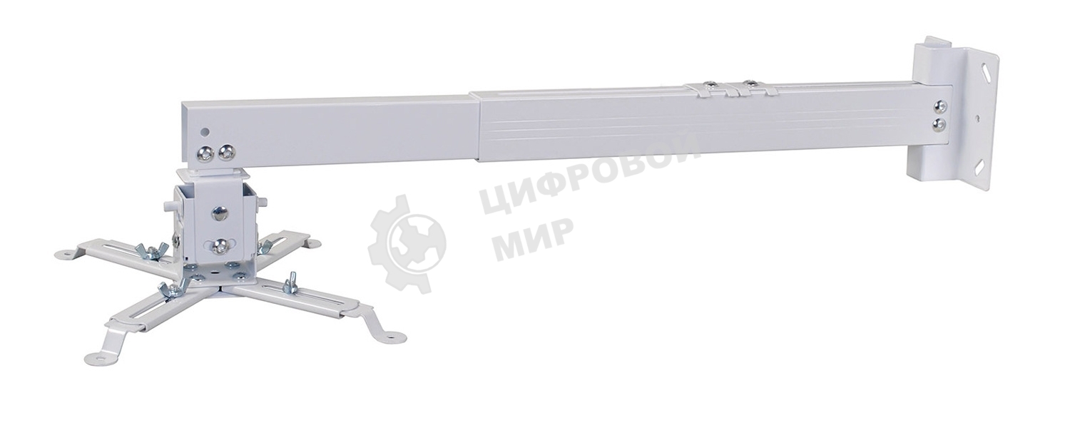 Кронштейн для проектора Cactus CS-VM-PRE02-WT белый макс.23кг настенный и потолочный поворот и наклон