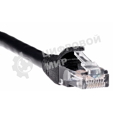 Патч-корд литой AOpen ANP612B-BK-2M (7/0.20) UTP кат.6 черный 2m