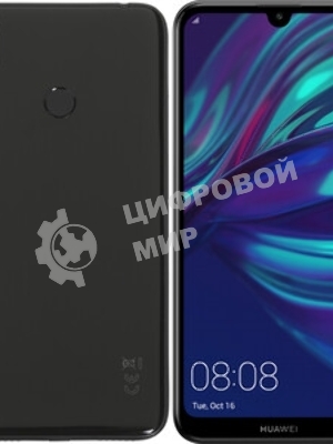 Дисплей для Huawei Y7 2019 черный