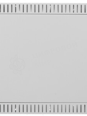 Шкаф коммутационный ЦМО (ШРН-6.350) настенный 6U 600x350 мм пер. дв. стекл 200 кг серый 300 мм 180 град.