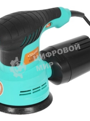 Эксцентриковая шлифовальная машина Sturm OS8135R Эксцентриковая шлифмашина Sturm, 350Вт, d 125мм, рег обор. 5000-12000об/мин, ПЫЛЕСБОР OS8135R