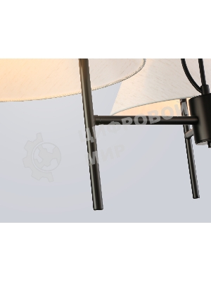 Светильник Ambrella light LH72451/3 BK/WH черный/белый Е14/3 max 40W D800*290-1080