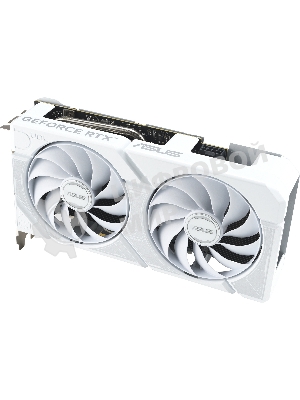 Видеокарта ASUS GeForce RTX 5060 TI DUAL WHITE OC, NVIDIA RTX 5060 Ti, 16 ГБ GDDR7, 128 бит, PCI-e 5.0, 1xHDMI, 3xDP, 2632 МГц