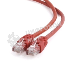 Патч-корд UTP Cablexpert cat.6, 1м, литой, многожильный, красный