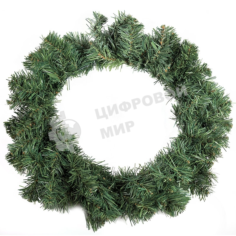 Еловый венок Neon-night Ø 45 см, ПВХ