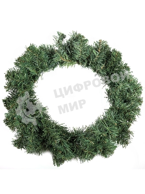 Еловый венок Neon-night Ø 45 см, ПВХ