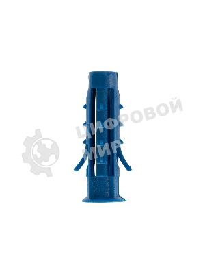 Дюбель распорный Kranz 6х25, синий, пакет (50 шт./уп.)