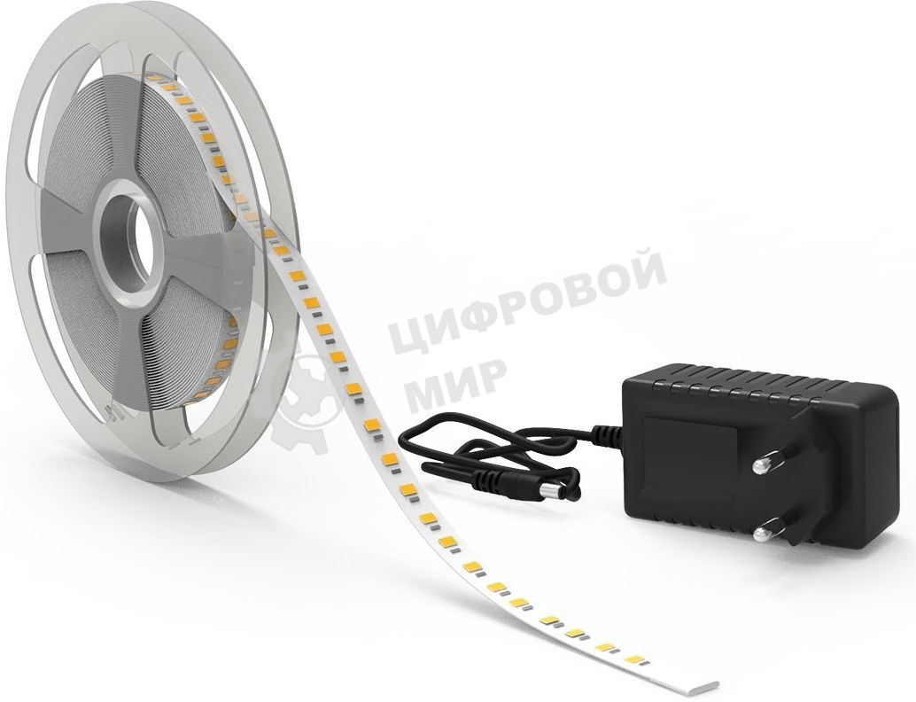 Лента светодиодная Basic в комплекте Gauss 12V 14,4W/m 1400lm/m 3000K IP20 LED 5m 1/50