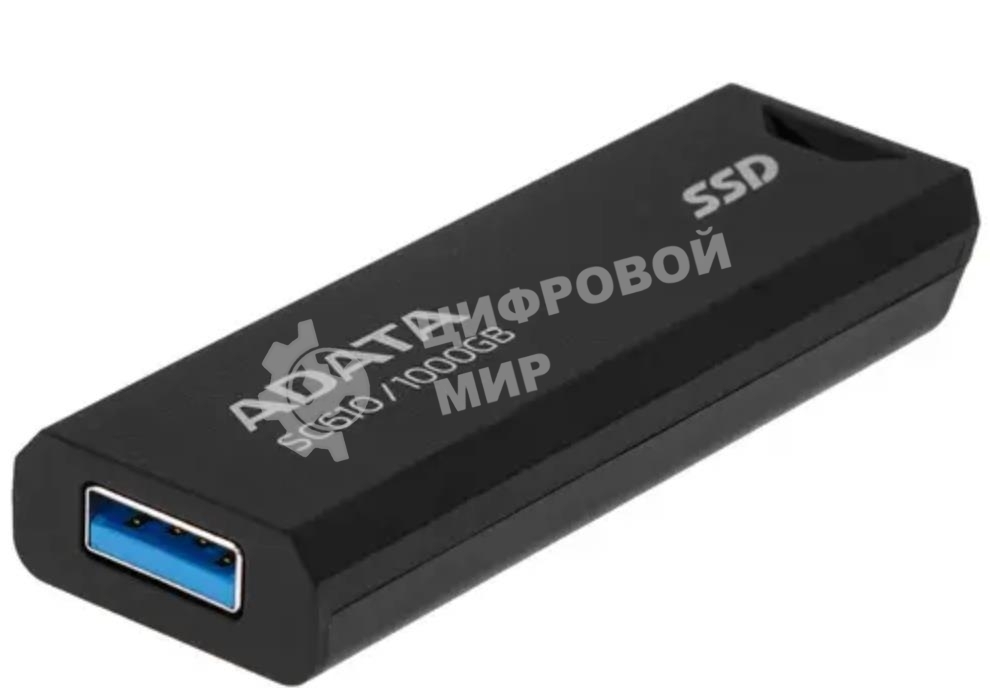 Внешний SSD ADATA SC610, 1TB, USB 3.2 Gen 2 Type-A, R/W 550/500, черный