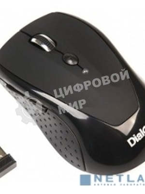 Комплект клавиатура+мышь Dialog KMROP-4030U беспроводной, USB, 1600 DPI, чёрный