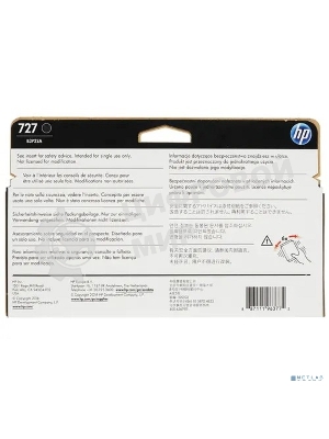 Картридж струйный HP 727 B3P22A черный матовый для HP DJ T920/T1500 (130мл)