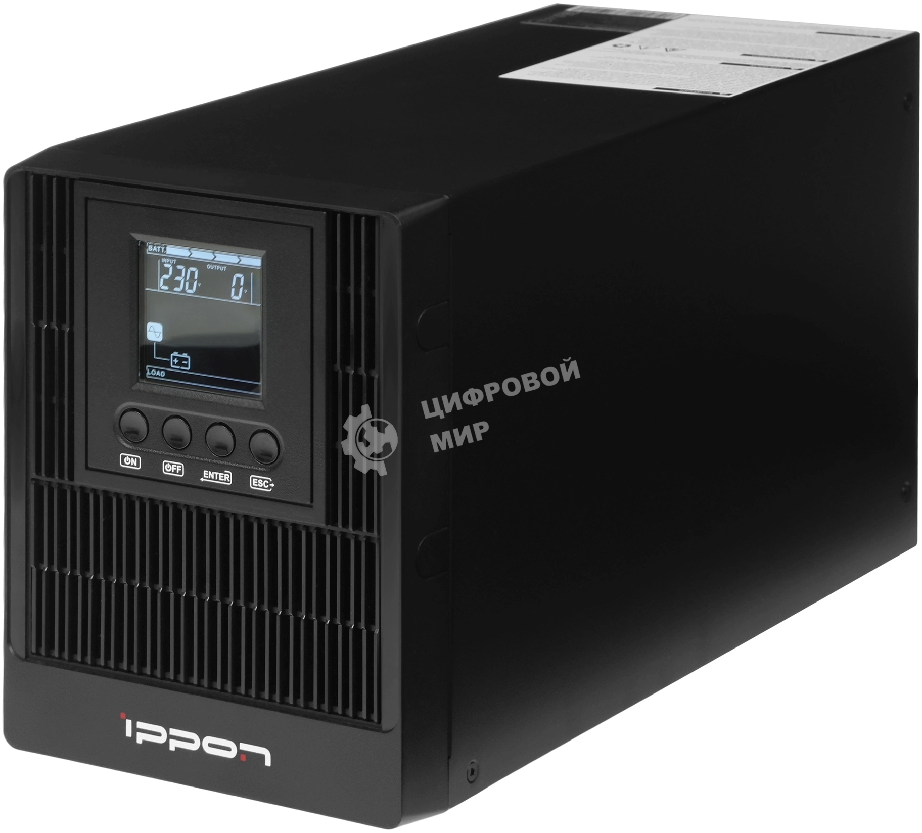 Источник бесперебойного питания Ippon Innova TbE 1000 900Вт 1000ВА черный