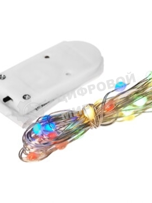 Умная гирлянда Neon-night Роса с крупными каплями 20м 200 LED RGB IP20 прозрачный провод USB