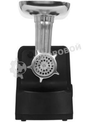 Мясорубка электрическая Brayer BR1612 черный, 2000 Вт, 2.0 кг/мин, реверс, защита от перегрузки, металлический лоток, насадки - 6