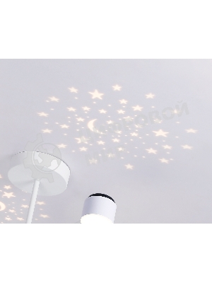 Потолочный светодиодный светильник с пультом Ambrella light FL51631/4+1 WH белый 3000K-6400K 48W 910*745*300 (ПДУ ИК)