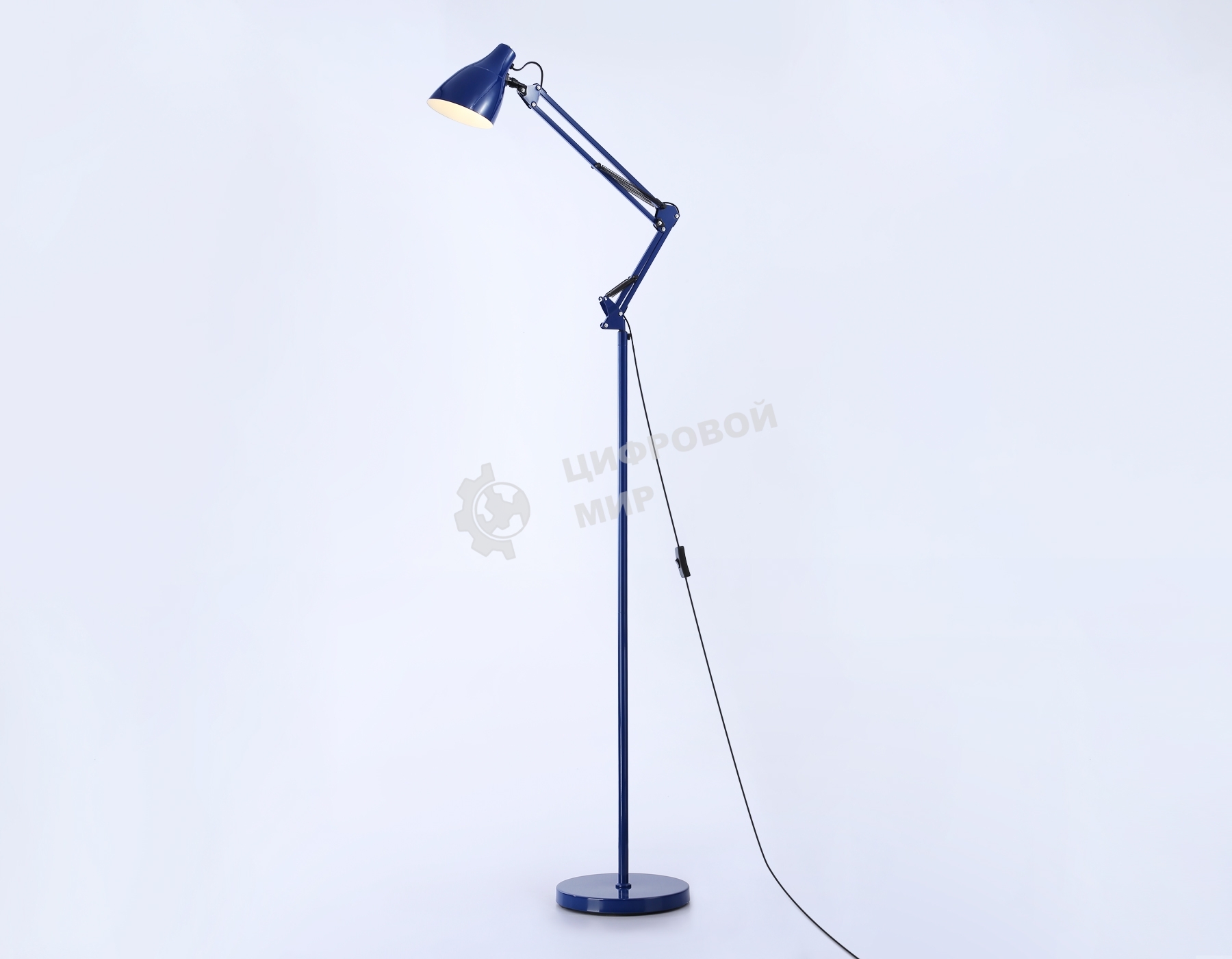 Светильник Ambrella light TR97647 BL синий E27 max 40W D120*1750