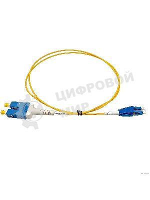 Оптический патчкорд NEOMAX (NMO-LC-SC-SM-2M) LC/UPC-SC/UPC, OS2, Singlemode, Duplex, 9/125, LSZH, Yellow, 2м