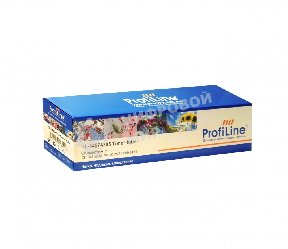Картридж Тонер-туба ProfiLine PL-44574705 для принтеров Oki B411/B431/MB461/MB471/MB491 3000 копий