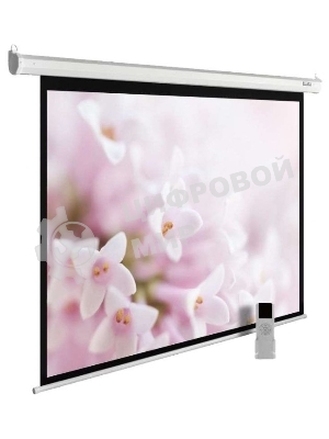 Экран Cactus 240x240 см MotoExpert CS-PSME-240x240-WT 1:1 настенно-потолочный рулонный белый (моторизованный привод)