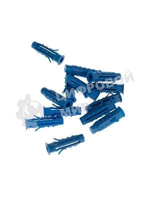 Дюбель распорный Kranz 6х25, синий, пакет (50 шт./уп.)