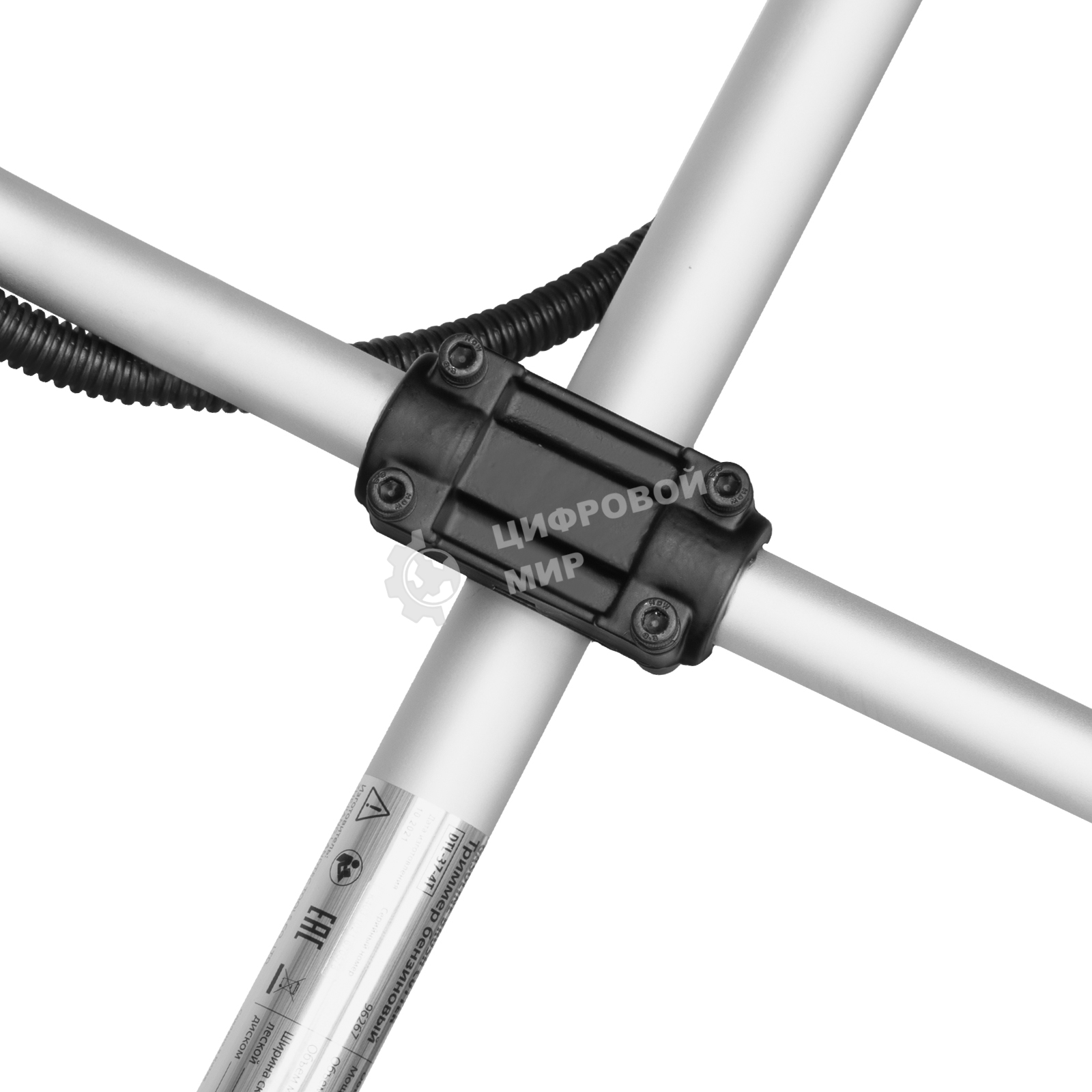 Триммер бензиновый Denzel DTL-37-4T, 4-тактный, 37 см3, неразъемная штанга, сост. из 2 частей 96267