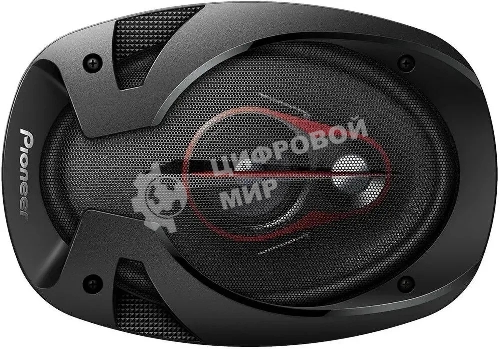 Колонки автомобильные Pioneer TS-R6951S 400Вт 4Ом 15x23см (6x9дюйм) (ком.:2кол.) коаксиальные трехполосные