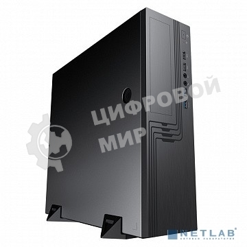 Компьютерный корпус Slim Case Powerman EL555 черный PM-300ATX 2хUSB 3.0+2хUSB 2.0,HD,Audio mATX, miniATX