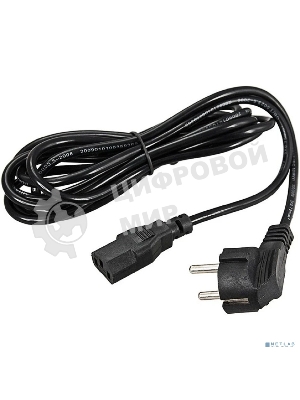 Шнур сетевой Rexant СЕЕ 7/7 (Schuko) – IEC 320 C13 3x1,0мм², длина 1,2м