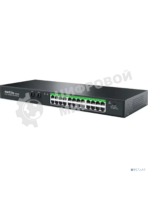 Коммутатор Netis 24PORT 10/1000M POE 2 SFP COMBO P124GC