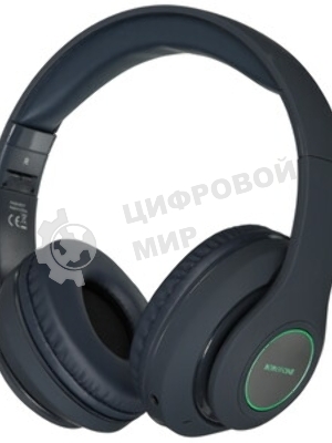 Беспроводные/проводные наушники Borofone BO17 голубой, накладные, Bluetooth + проводной, складная конструкция, до 7 ч
