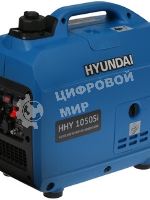 Электрогенератор бензиновый инверторный Hyundai HHY 1050Si, 1.2 кВт, 59 дБ, 12 кг