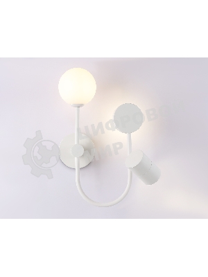 Светильник Ambrella light FL66388/3 WH белый 4W 4200K+G9+GU10 378*200*100