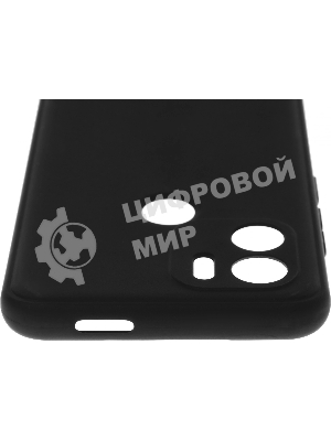 Чехол (клип-кейс) BoraSCO для Xiaomi Redmi A1+ Silicone Case черный (70938)
