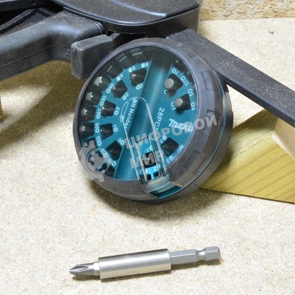 Набор бит Makita B-28911 (28пред.) для шуруповертов