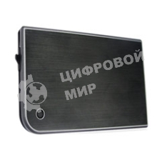 Внешний корпус для HDD/SSD AgeStar 3UB2A14 SATA II пластик/алюминий черный 2.5