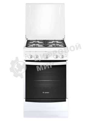 Плита газовая Gefest ПГ 5100-02 0009 белый, конфорок 4 шт, духовка 52 л, 50 см x 85 см x 58.5 см