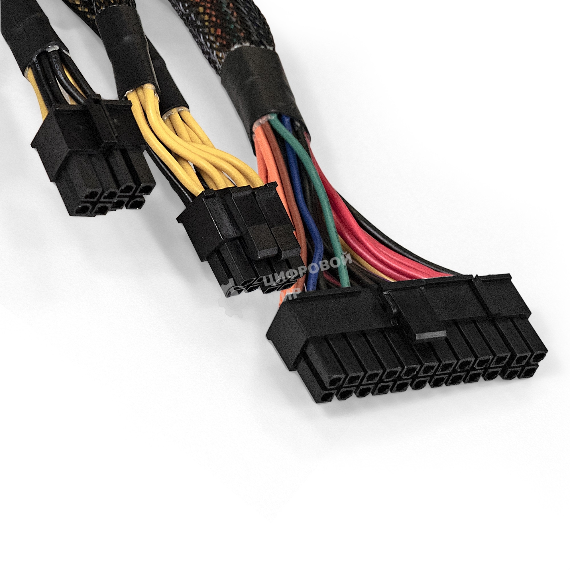 Блок питания ExeGate Gaming Standard 850PGS RTL (EX285975RUS), 850Вт, 140мм, модульный, черный