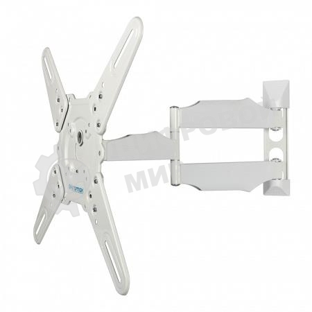 Кронштейн Kromax ATLANTIS-40 белый, Наклонно-поворотный, 22