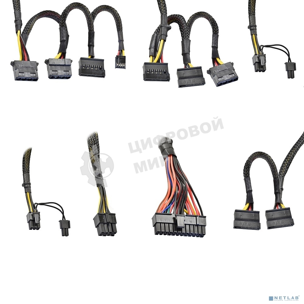 Блок питания. ExeGate. 500PPH-LT-OEM (EX282040RUS-OEM), 500Вт. 80 PLUS, 120мм, черный