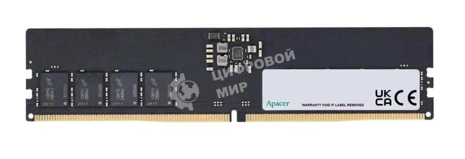 Оперативная память Apacer, DDR5, 8Gb (1x8Gb), 5600MHz, CL40, DIMM