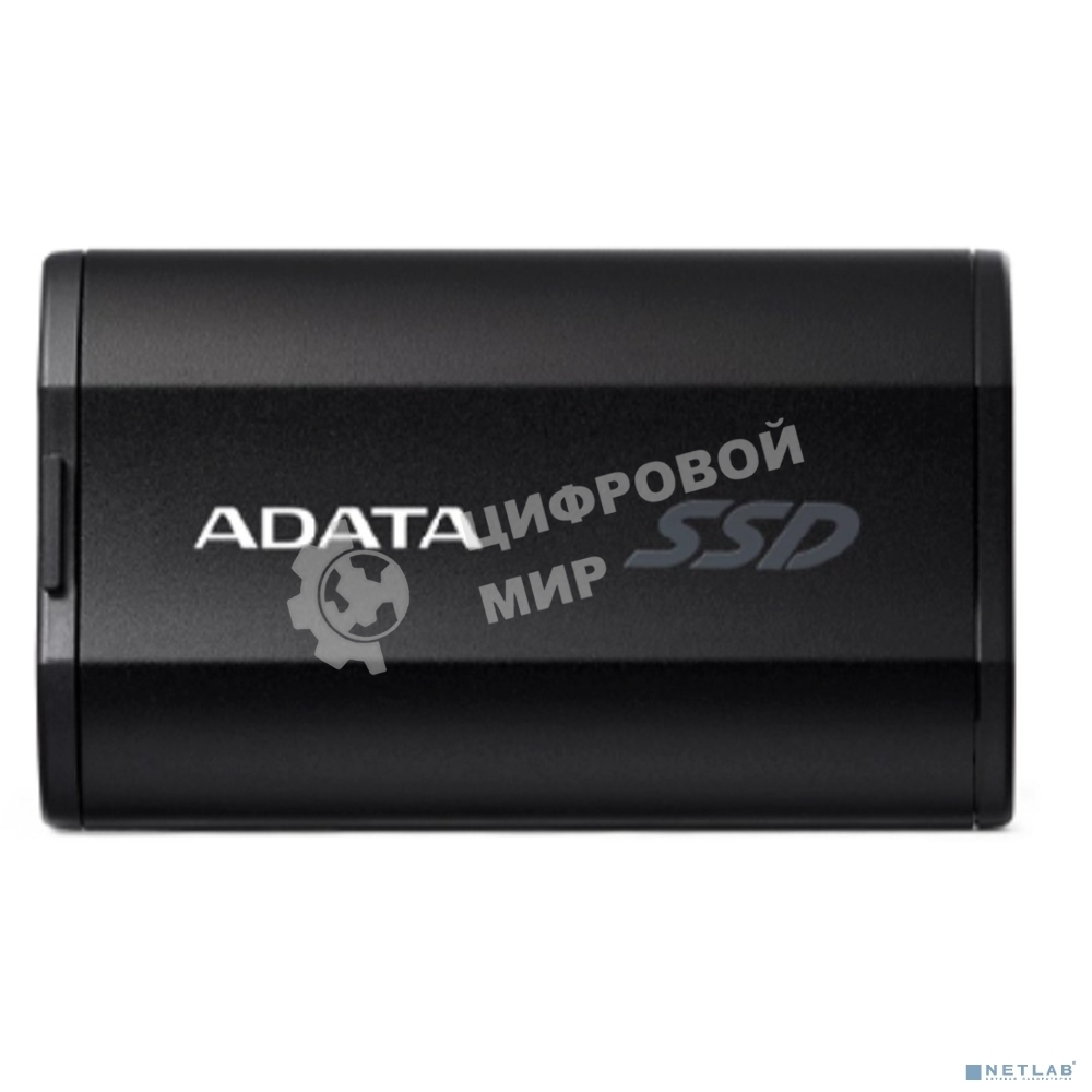 Внешний SSD ADATA SD810, 1TB, USB 3.2 Gen 2x2 Type-C, R/W 2000/2000, черный