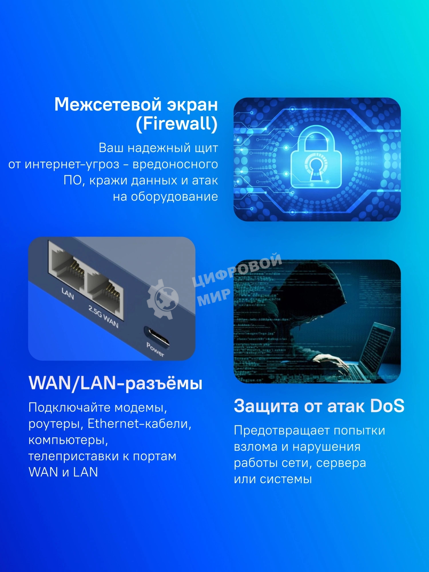 Маршрутизатор Cudy TR3000, AX3000, 2,5 Gbит/с (WAN) + 1 Gbит/с (LAN)1 USB3.0, MU-MIMO, Mesh (TR3000)
