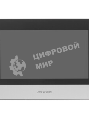 Видеодомофон Hikvision DS-KH6350-WTE1 черный