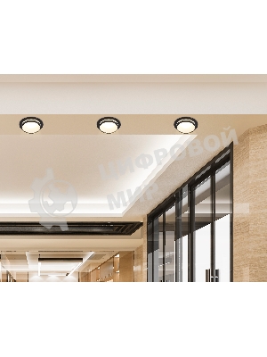 Светильник Ambrella light TN30708 BK черный GU5.3 D92*36