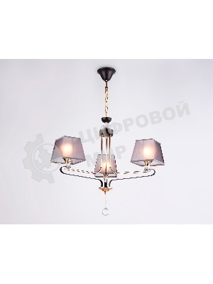 Светильник Ambrella light TR4614/3 CF/FGD кофе/золото E27/3 max 40W D640*800