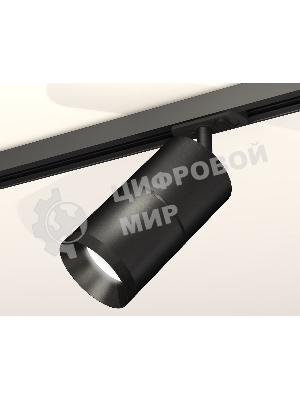 Светильник Ambrella light XT7402020 SBK/PBK черный песок/черный полированный MR16 GU5.3 (A2537, C7402, A2071, C7402, N7031)